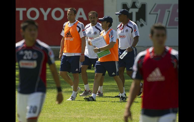 El día de hoy, el Rebaño continuó con su trabajo de pretemporada en Verde Valle.  /