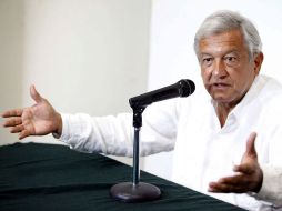 López Obrador dijo que serán los mexicanos los que juzguen, junto con la historia, al gobierno del Presidente. EL UNIVERSAL  /