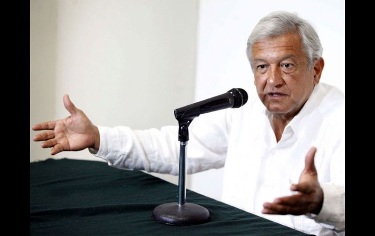 López Obrador dijo que serán los mexicanos los que juzguen, junto con la historia, al gobierno del Presidente. EL UNIVERSAL  /