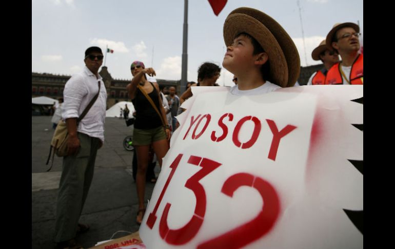 El movimiento ha mostrado su apoyo a los padres de los niños fallecidos en la Guardería ABC de Hermosillo, Sonora. AP  /