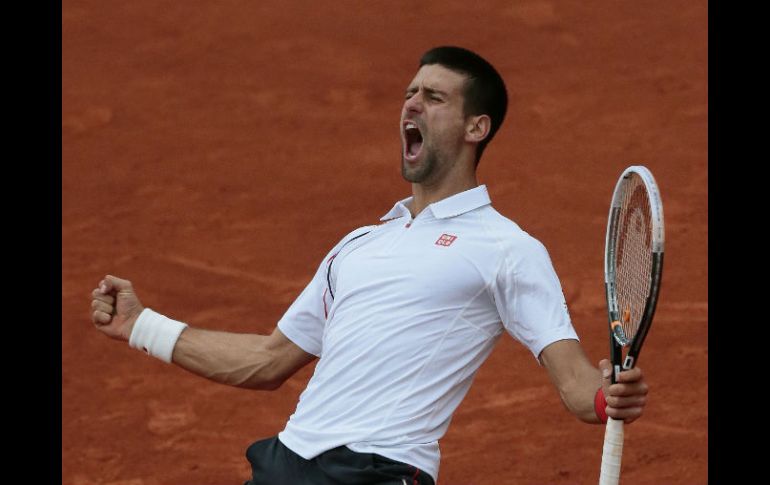 Djokovic, luego de derrotar a Jo Wilfried Tsonga en cuartos de final. AP  /