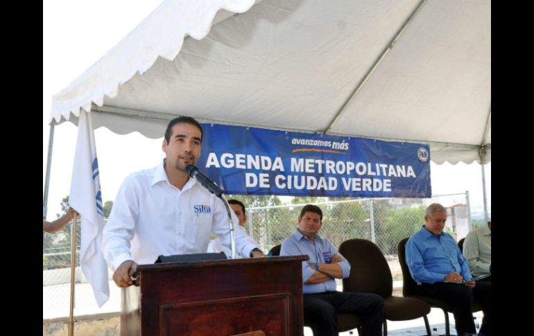 El candidato del PAN a la presidencia de Tlaquepaque, Sergio Silva. ESPECIAL  /