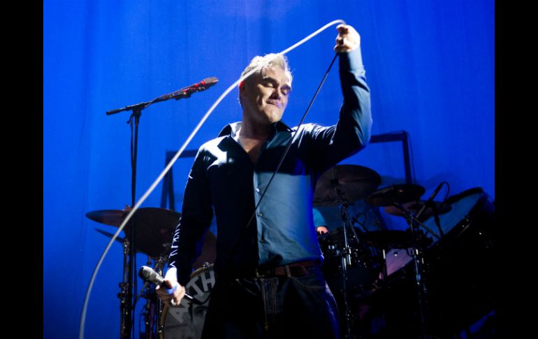 Morrissey ha anunciado su intención de retirarse de los escenarios en 2014. ARCHIVO  /