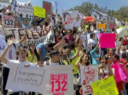 #YoSoy132 se opone a fusión entre Televisa y Iusacell, empresa propiedad de Ricardo Salinas Pliego, dueño de TV Azteca. ARCHIVO  /