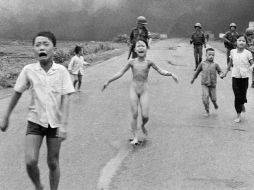 A 40 años de la foto  de la ''niña del napalm''. AP  /