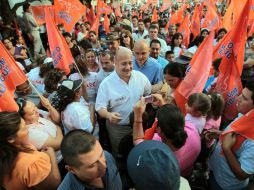 Durante la campaña, Movimiento Ciudadano a denunciado varias irregularidades como las ''encuestas manipuladas''. ARCHIVO  /