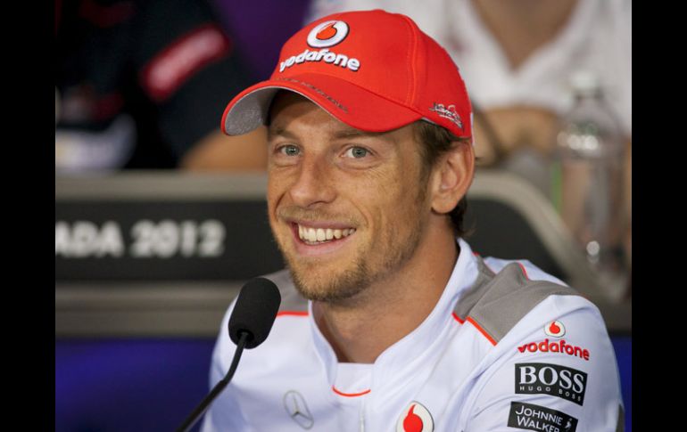 Jenson Button espera lograr la victoria en Montreal este fin de semana. EFE  /