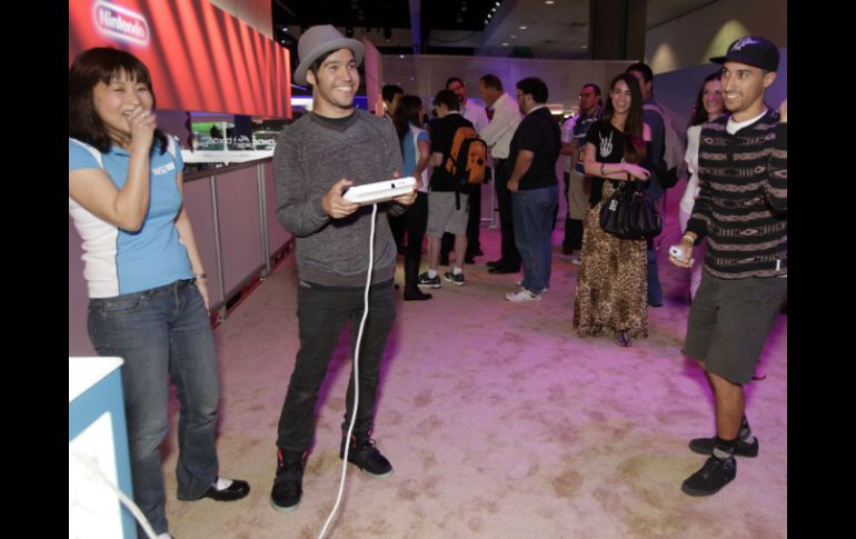 Actualmente Wii U se encuentra en la fase previa a su ensamblaje a gran escala. En la imagen, Pete Wentz. AP  /