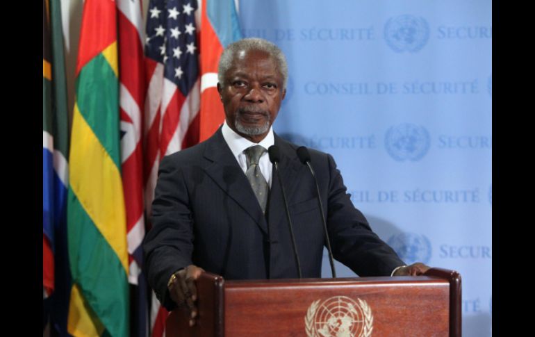 El enviado especial de la ONU, Kofi Annan, creador del plan de paz para la crisi en Siria. REUTERS  /