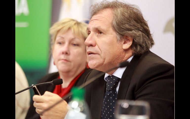 Luis Almagro, canciller uruguayo, manifestó sus inquietudes respecto a la próxima conferencia G+20, organizada por la ONU. EFE  /