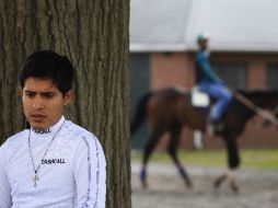 Con la baja por lesión del caballo, se esfuman las posibilidades de una victoria histórica de Gutiérrez. REUTERS  /