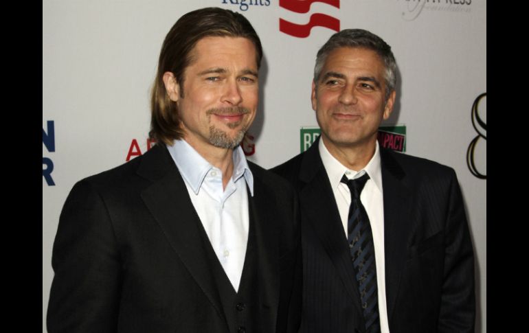 George Clooney y Brad Pitt son grandes amigos y ambos a menudo se realizan bromas pesadas  /