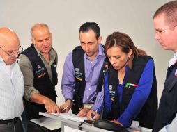 Josefina Vázquez Mota realizó un ensayo y se preparó junto con su equipo de campaña para el segundo debate presidencial. NTX  /