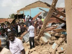 Cuatro hombres armados mataron al menos a una persona e hirieron a otras tres en la iglesia de Biu. AFP  /