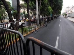 El cruce de las avenidas Mariano Otero y Las Rosas, era reflejo de un evento controlado. NTX  /