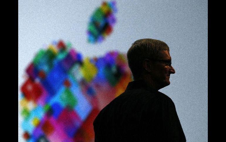 Este día se realizó la conferencia anual de desarrolladores, encabezada por Tim Cook (foto). AFP  /