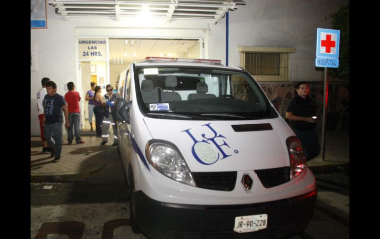 La víctima fue llevada a un hospital privado ubicado en la Colonia San Felipe de Guadalajara.  /