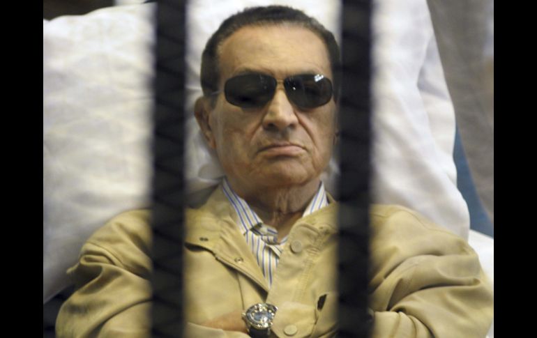 El derrocado presidente egipcio Hosni Mubarak está estable de salud. AP  /