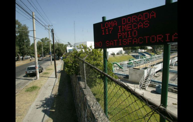 Guadalajara sigue siendo la segunda ciudad más contaminada por ozono en el país. ARCHIVO  /