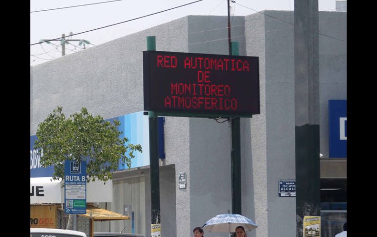 La Red de monitoreo ambiental es financiada por los ayuntamientos,y deben otorgar 20 mil pesos mensuales para la operatividad.  /