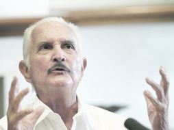 Carlos Fuentes, quien murió el 15 de mayo pasado, dejó un par de libros terminados. NTX  /