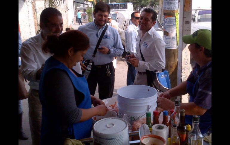 Silva, en parte del recorrido en Las Huertas. ESPECIAL  /