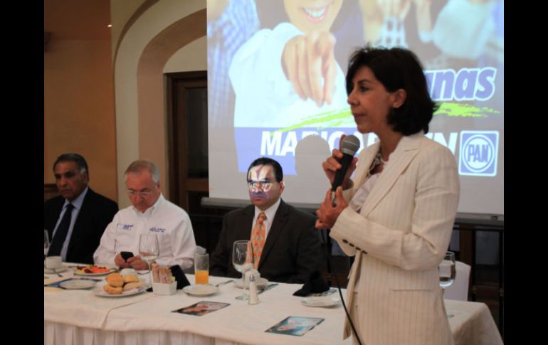 Maricarmen Mendoza señaló que índices delictivos han crecido en últimos años. ESPECIAL  /