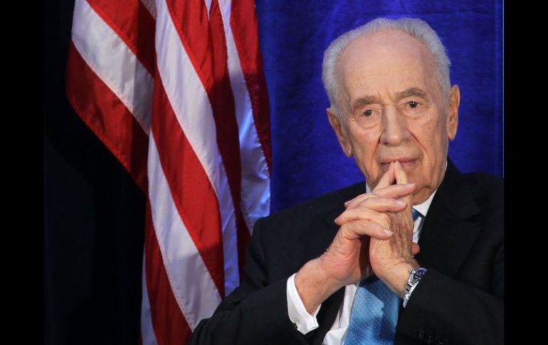 El presidente estadounidense Barack Obama afirmó que el mandatario israelí Shimon Peres (foto) es ''la esencia de  Israel''. AFP  /