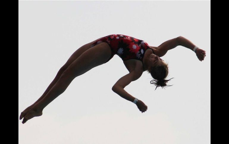 Alejandra Orozco espera hacer un gran papel en Londres 2012. MEXSPORT  /