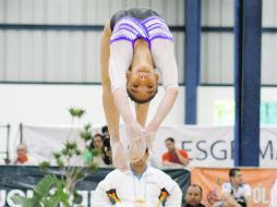 La gimnasta jalisciense Karla Cornejo aportó su talento para ganar las medallas de All Around y por Equipos.  /