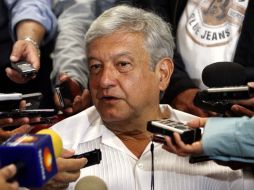 ndrés Manuel López Obrador durante conferencia de prensa matutina, este jueves en Culiacán, Sinaloa. EL UNIVERSAL  /