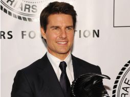 El actor Tom Cruise recibió el premio Icono del Entretenimiento del Club Friars de Nueva York. AFP  /