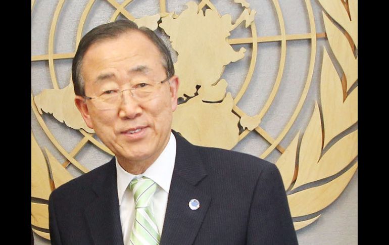 El secretario general de la ONU, Ban Ki-moon, reitera su apoyo a los derechos de los periodistas en un comunicado. ARCHIVO  /