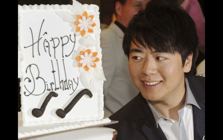 Lang Lang, en las celebraciones por su cumpleaños 30. EFE  /