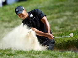 Tiger Woods durante la segunda ronda del Abierto de golf. REUTERS  /