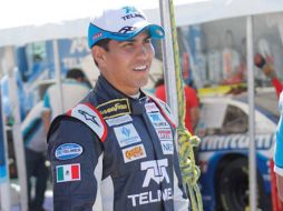 Toño Pérez fue el mejor en la pista de Aguascalientes. ESPECIAL  /