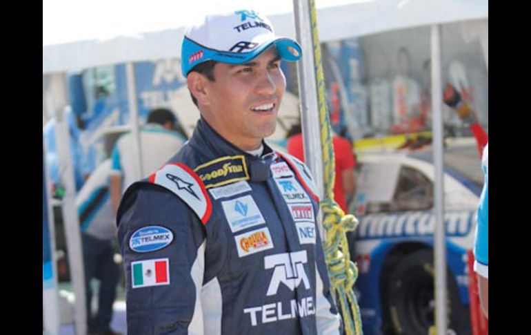 Toño Pérez fue el mejor en la pista de Aguascalientes. ESPECIAL  /