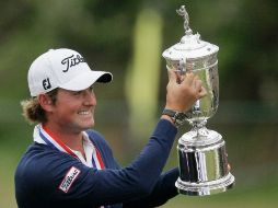 Simpson ganó la edición 112 del Abierto de golf de EU, que se disputó en San Francisco. AP  /