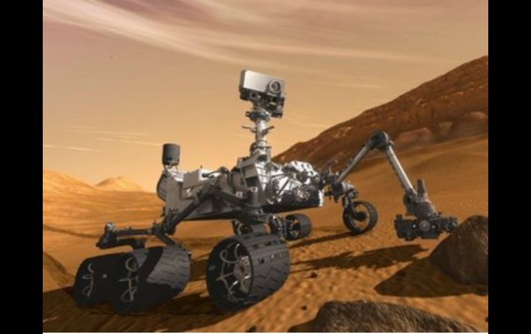 El robot 'Curiosity' llegará llegará a Marte el próximo 6 de agosto con la misión de buscar compuestos orgánicos. EFE  /