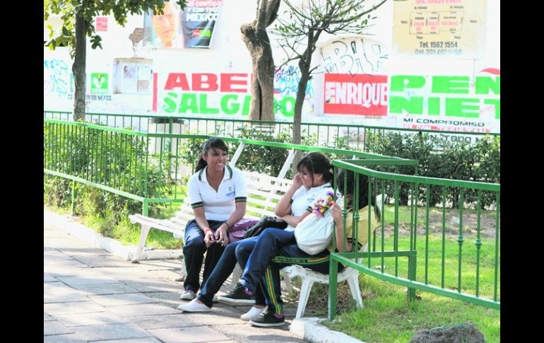 La Plaza de Tesistán, en Zapopan. Las calles principales deberían estar protegidas del bombardeo de propaganda.  /