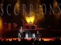 La banda alemana ''Scorpions'' podría tocar en la Copa del mundo en Brasil de 2014. ARCHIVO  /