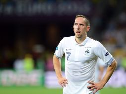 Ribery y Francia se midarán en cuartos de final ante España. AFP  /