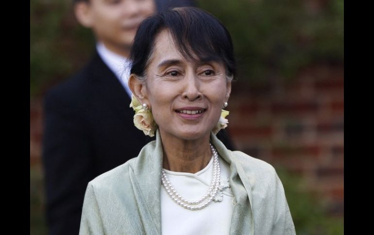 Aung San Suu Kyi, la icónica activista, estudió Filosofía, Política y Económica de 1964 a 1967 en Inglaterra. AFP  /