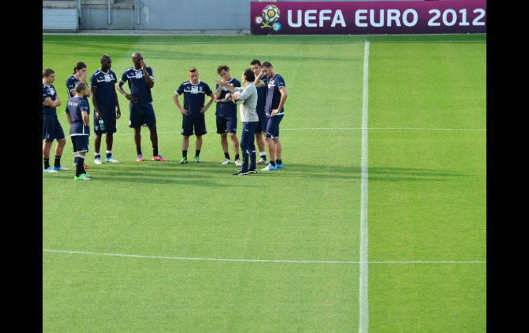 La selección italiana se prepara para su duelo contra Inglaterra, el próximo 24 de junio. AFP  /