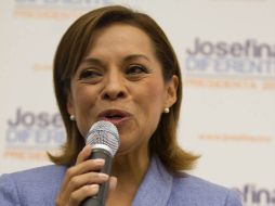 Josefina Vázquez Mota comienza el cierre de su campaña electoral en varias ciudades de México. NTX  /