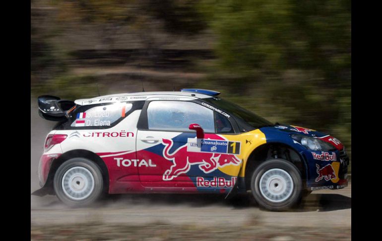 Sebastián Loeb busca otra victoria en la temporada de la WRC. MEXSPORT  /