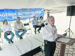 Fernando Guzmán dio a conocer sus políticas en materia de movilidad. ESPECIAL  /