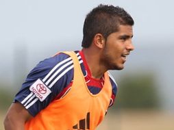 Ponce durante la segunda sesión de entrenamiento de este jueves. ESPECIAL  /