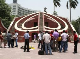 Las instalaciones en la India fueron un observatorio muy avanzado en su época. EFE  /