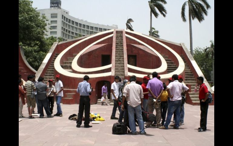 Las instalaciones en la India fueron un observatorio muy avanzado en su época. EFE  /